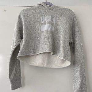 UCLA cropped nike hoodie